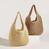 Summer Large Capacity Straw Shoulder Bag Rattan Beach Bags Woven Handle Casual Shopping Totes