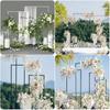 7.2FT Wrought Iron Square Arch for Wedding Ceremony Decoration and Balloon Stand