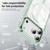 For iPhone 17 Pro Max Case Compatible with MagSafe TPU PC Acrylic Shockproof Clear Phone Back Cover