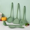 Silicone Cooking Utensils Set Non-Stick Spatula Shovel Soup Spoon Handle Cooking Tools Set BPA Free Kitchen Tool Accessories