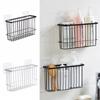 Бытовая корзина для хранения в ванной Железная проволока Стойка для хранения пищевой пленки Хранение продуктов