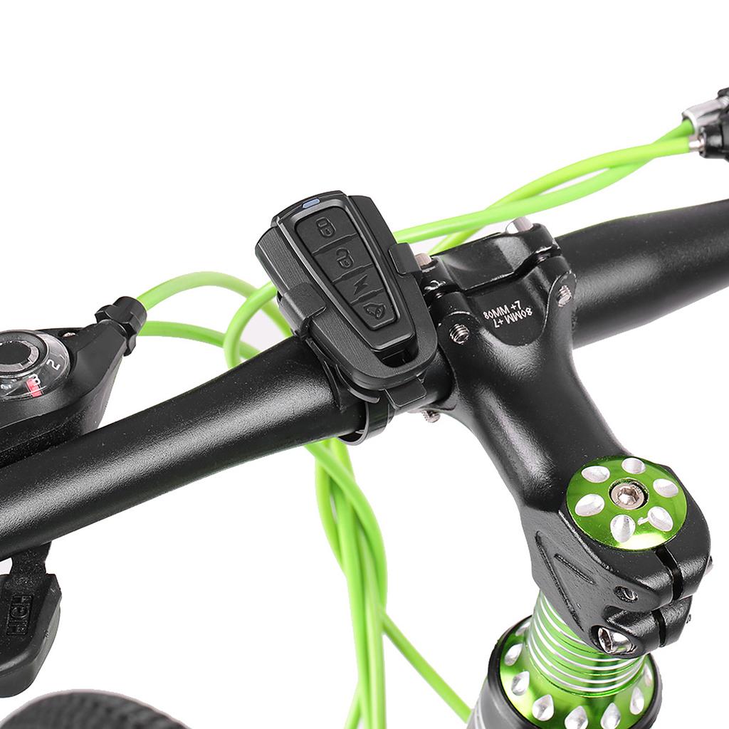Wireless Bike Horn 115dB Loud Bicycle Anti-theft Horn IPX5 Bicycle Alarm Bell with 5 Sound Modes 3
