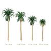DECHOUS Palm Trees, Model Trees, for Dioramas, 15 Pieces, for Railway Models, Model Rainforests, Plastic (3 Pieces Each of 16cm13cm11cm8cm7cm),