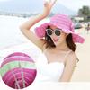 Women's Hat Sunscreen Beach Fisherman's Straw Hat Large Brim Bamboo Hat Bowtie Fashion Outdoor Hat Accessories