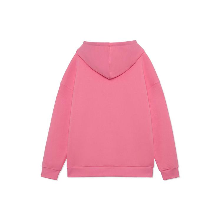 Толстовки Li Ning Унисекс Розовые С капюшоном Средняя Обычная AWDRF51-3