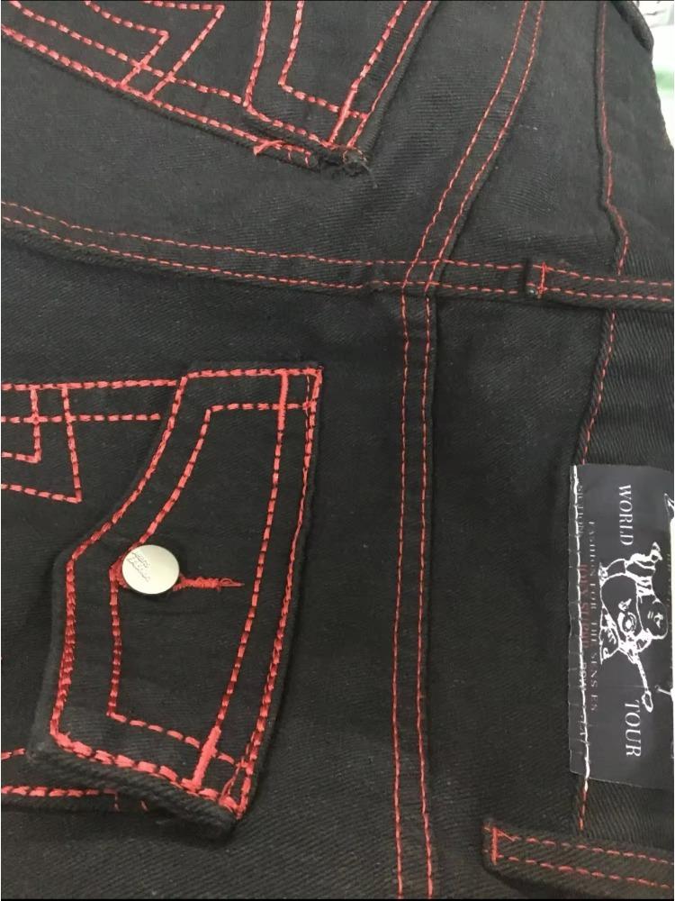 Джинсы в стиле ретро Харадзюку с высокой талией, прямые, широкие, модные, 2000, вышитые, повседневные, готические, в стиле хип-хоп