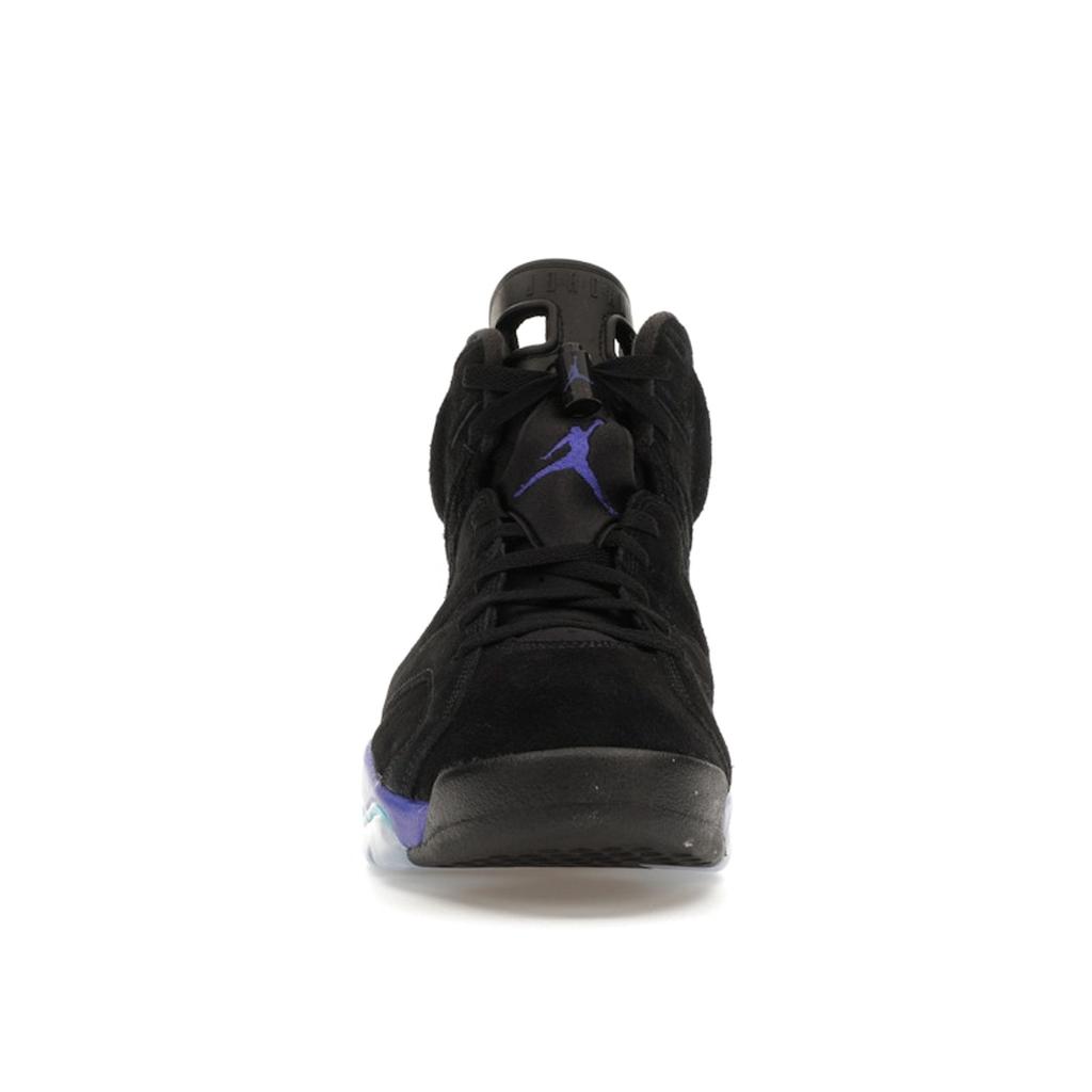 Мужские кроссовки Air Jordan 6 Retro Aqua черные Bright-Concord Aquatone CT8529-004