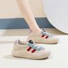 2025 Spring New Korean Version Ins Breathable Little White Shoes Women's Low-top Casual Board Shoes Platform Muffin Shoes KT2682