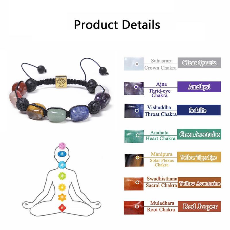 JYL TS Bracelet Irregular  Life Tree Braided Unlocks Creativity & Joy