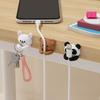 Desktop Cute Cable Organizers Holder Clips Desk Tidy Organiser Self Adhesive Cable Management Office Wire Cord Holder