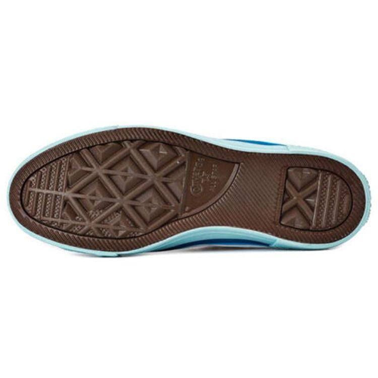 Converse Chuck Taylor All Star Color Block High Top Canvas Shoes Women Sneakers Off-White Blue 568805C