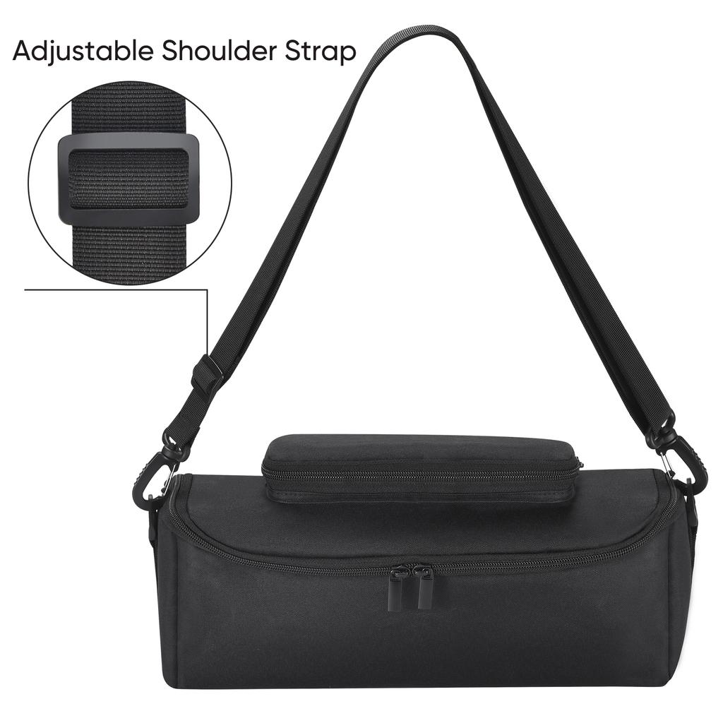 Speaker Handbag Anti-Scratch Bag Traveling Case for SRS-XB43 Wireless Loudspeaker Dirt-resistant Holder Cover Nylon Bag