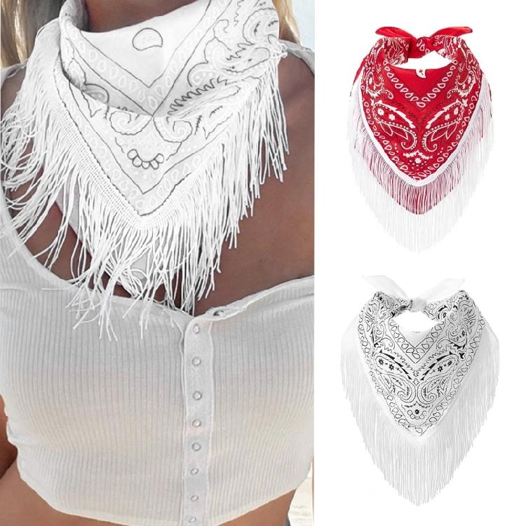 Женский фестивальный шарф Ковбойский банданы для девичника Идеально подходит для вечеринок, клуба