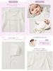 Baby Newborn Made in Japan Cotton Spring Summer Autumn Lacy Knit Dress Hat Set Ceremony Dress Shrine Visit White [ANGELIEBE] 100% & 50-70 (Crew)
