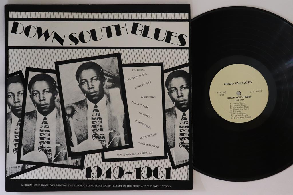 LP Пластинка РАЗНЫЕ ИСПОЛНИТЕЛИ - Блюз Юга 1949-1961 3428 AFRICAN FOLK SO 1978 США Блюз Б/У