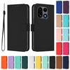 Однотонный роскошный кожаный чехол-книжка для Coque Oneplus 15 13 13T 13R 13S 12 12R 11 11R 10T 10R 10 9 Pro Обложка-кошелек Funda