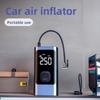 Compresor de aire portátil para coche bomba infladora inalámbrica eléctrica para neumáticos