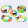 Light Up Replacement Car Toys Compatible with Most Tracks, Glow in The Dark Race Cars for Kids Boys Gifts