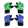 1 Pair Kids Goalkeeper Gloves Children Football Goal Keeper Gloves Anti Slip Exercise Gloves 5/6/7size Tranning Equipment