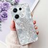 Clear For Redmi Note 14S 4G Case Cover Luxury Butterfly Love Fashion Flowers Cool Lion Cute Painted Soft Casing