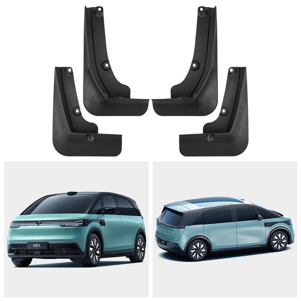 Suitable for Extreme Krypton Zeekr MIX 2025 Foreign Trade Cross-border Soft Rubber Fender Car Tire Fender Modification