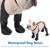 Dog Shoes Waterproof Soft Dog Suspender Boots Ajustable Winter Snow Boots for Dogs Shoes For French Bulldog Dog Supplies