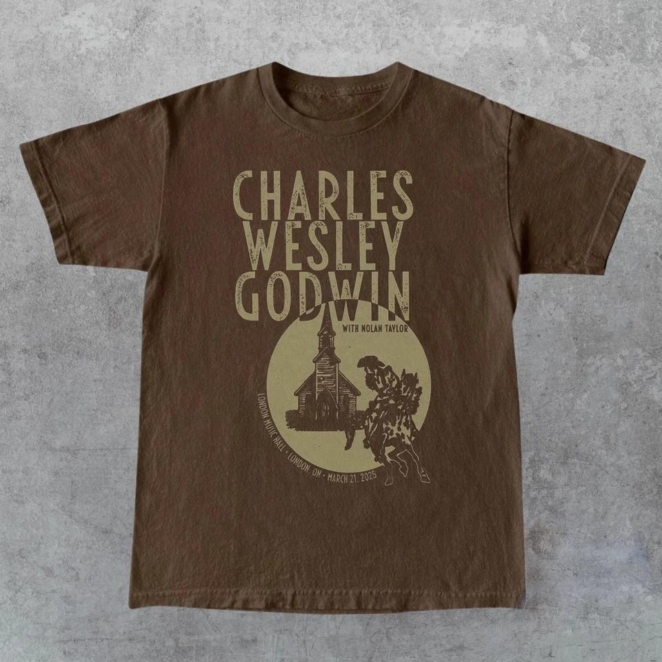 Charles Wesley Godwin On March At London Brown T Shirt Full Size S-5XL PA416