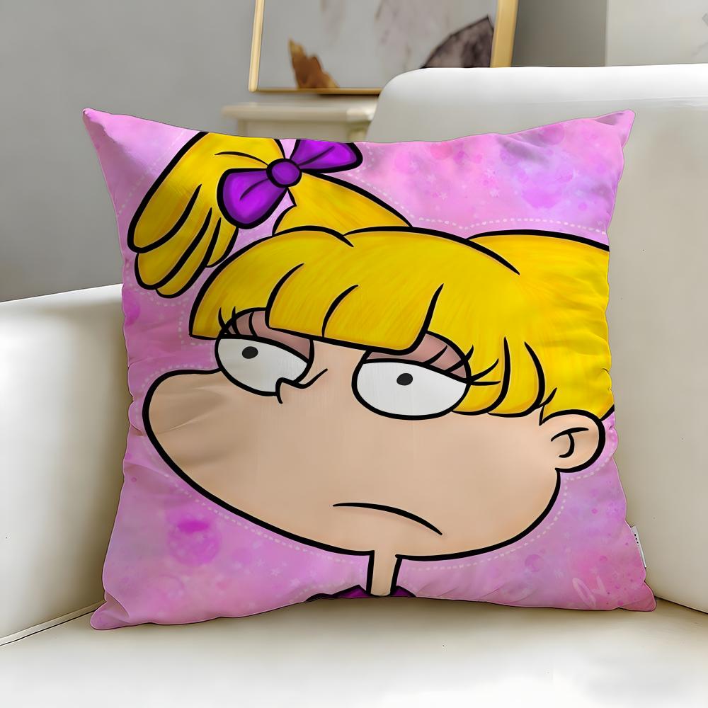 Классическая мультяшная наволочка Rugrats – Мягкая, легко стирается, универсальная для дивана, кровати, путешествий и офиса