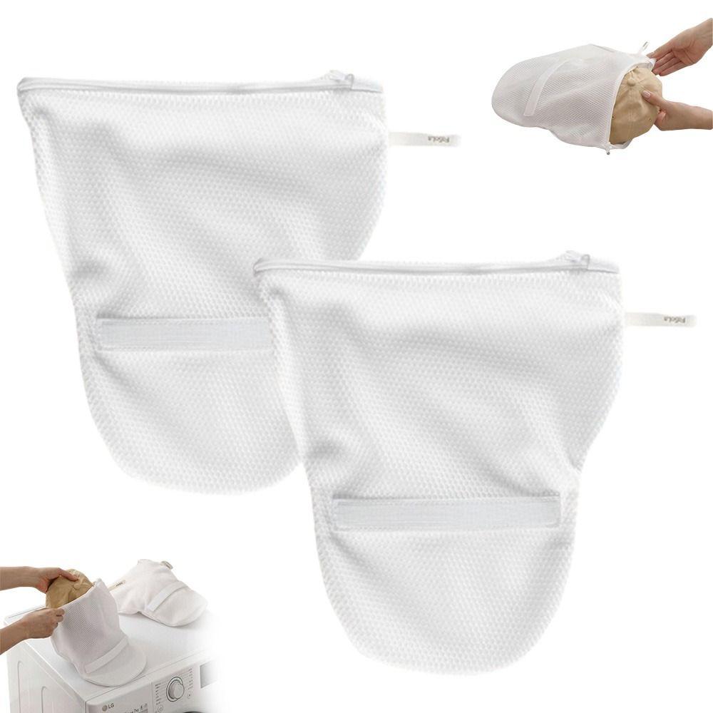 Mesh Structure Hat Washing Protector Anti-Deformation Hat Laundry Bag Hat Cleaning Accessories