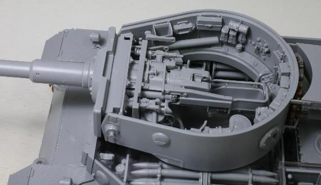 amusing hobby Немецкий тяжелый танк «Тигр» прототип автомобиля с полным интерьером, пластиковая модель AMH35A061 1/35 (P)