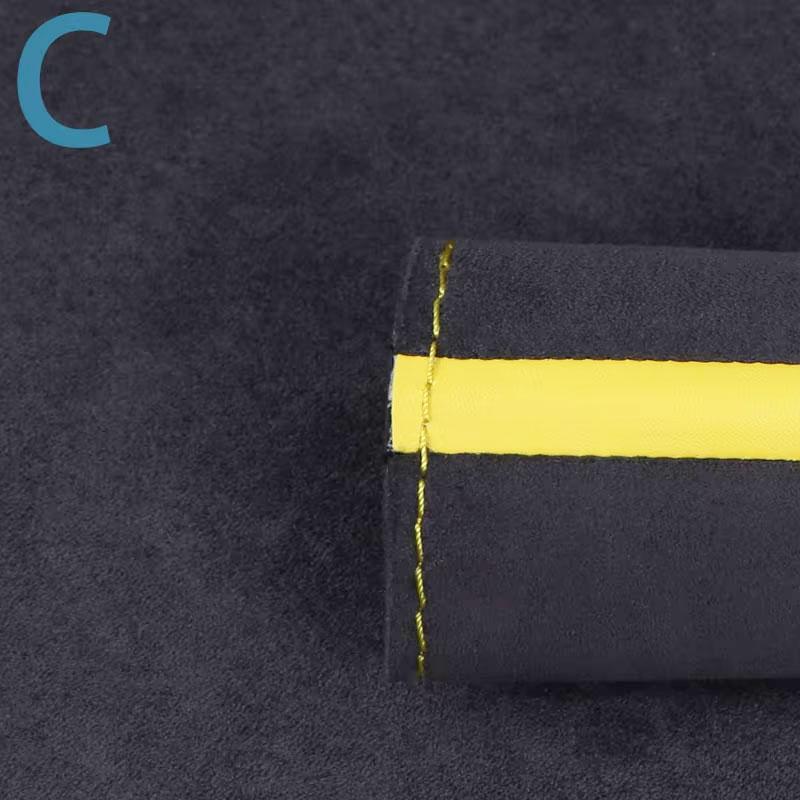 Customize Fit Carbon Fiber Leather Car Steering Wheel Cover For Hyundai ix25 2014-2016 Creta 2016 2017 Suede OEM Car Accessories