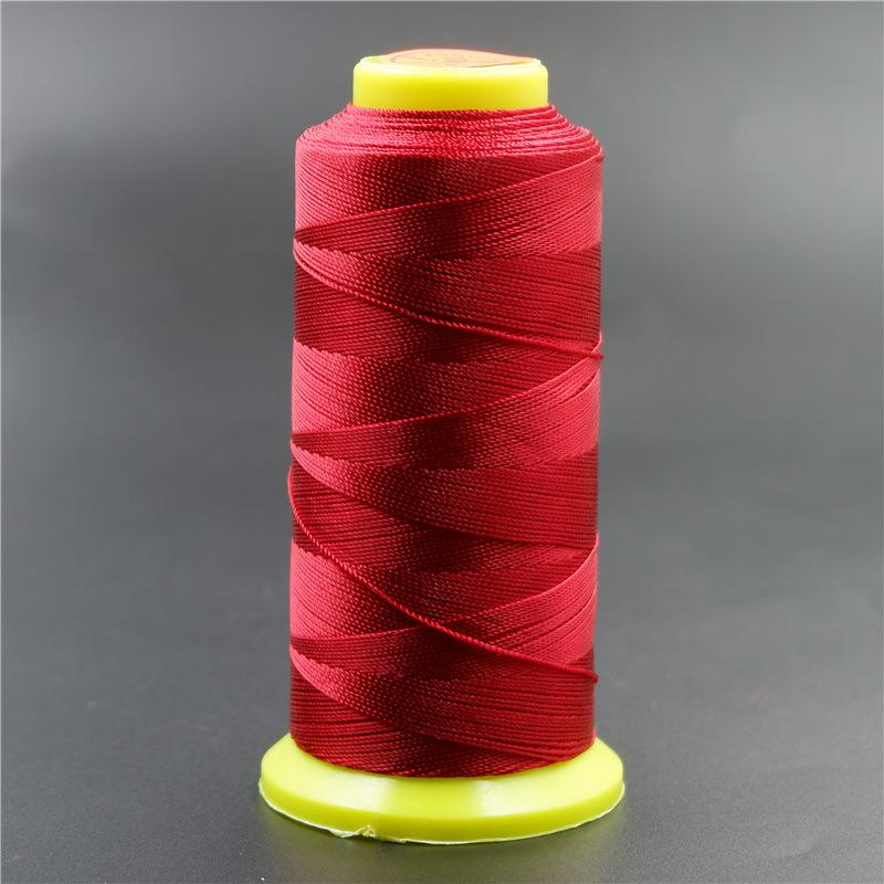 Ожерелье ручной работы из плетёного шнура, нити и бусин, 3/6/9/12/15 нитей, плетёный нейлоновый шнур, бахрома из красного шнура