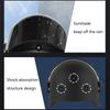 Motorcycle Phone Mount with Sun Shade Heavy Duty Helmet Phone Holder Anti-Drop for Motorbike Off-Road Adventure Trips