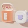 8-Grid Soup Ice Grid with Scales with Lid Food Meal Molds Freezer Ice Cube Molds  Baby Food Storage