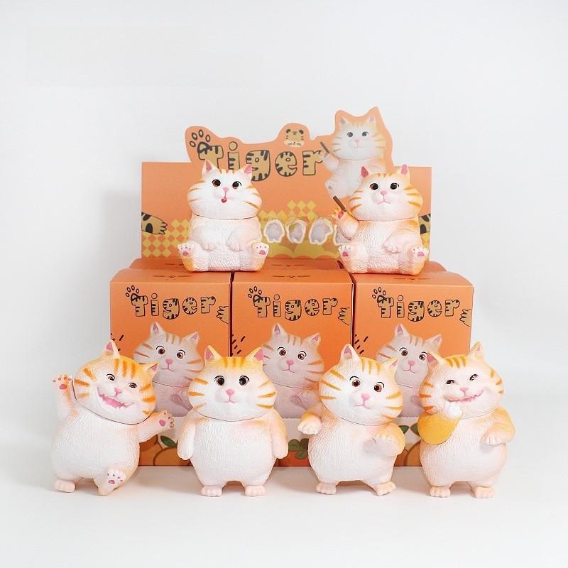 Аниме Фигурка Кошки ПВХ Коллекционная Настольная Игрушка Для Любителей Милых Питомцев
