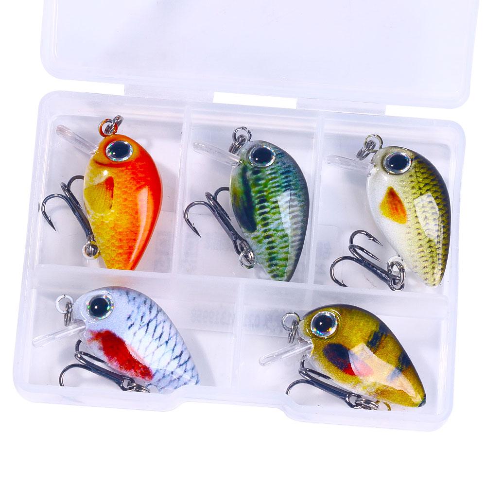 2,7 см-1,5 г мини-воблер, тонущие воблеры для щуки/троллинга, набор погремушек, приманка для ловли окуня, искусственная жесткая приманка