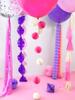 Partydeco Kurtyna Imprezowa Srebrna  90X250Cm