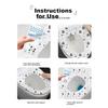 Lehuolvxing Disposable Toilet Seat Cover, Extra Large And Thick, Postpartum Incontinence Pad, Travel And Hotel Bathroom Accessory