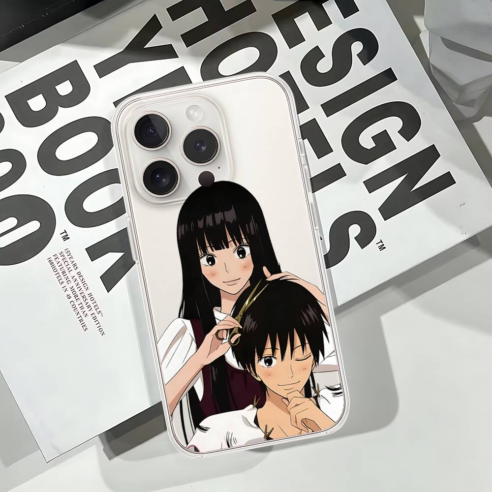 Милый K-Kimi Ni Todoke Чехол для телефона Мягкий прозрачный чехол для iPhone 17 16 15 14 13 12 11 Pro Max Mini Plus Чехол-обложка