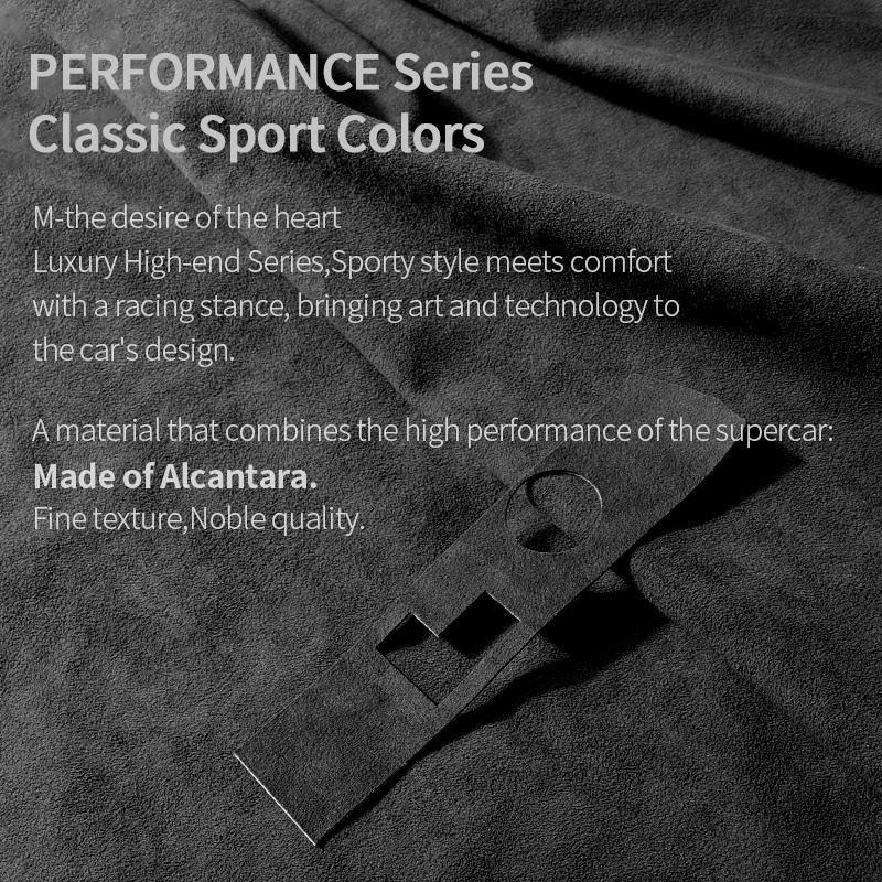 Made of Alcanrata For BMW G20 G22 G07 F44 i4 G29 X3 G01 X5 G05 G06 Gear Shifter Panel Frame Sticker Car Interior Trim Accesso