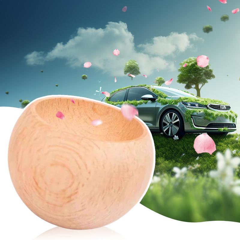Деревянный диффузор для масла-стакан Деревянные диффузоры для масла для автомобиля Долговечный маленький освежитель воздуха Ароматерапия Портативное украшение для дома