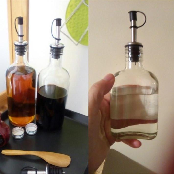 Насадка из нержавеющей стали, на бутылку со спиртным напитком