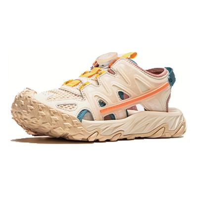 Li Ning Kids удобные нескользящие прочные сандалии детские сандалии белые YKUU002-8