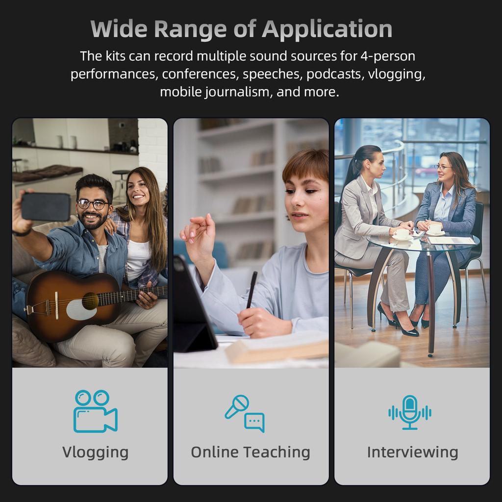 SJCAM Sports Camera Clip-on Microphone Lapel Mic Plug-and Play 360 Degrees Omnidirectional Pickup Noise