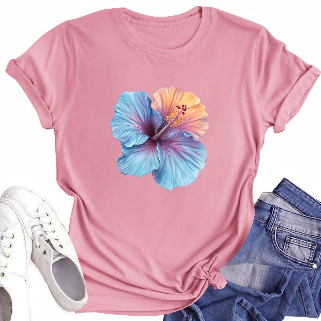 T Shirts Short Sleeve Tees For Women Fashion Tops Lightweight Soft Casual Summer Outfits Clothes