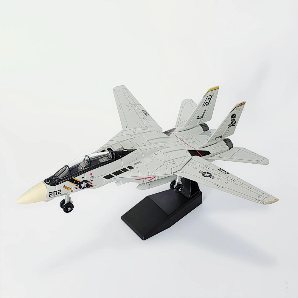 Истребитель F-14 1:72, собранная пластиковая модель самолета (включая дисплейную стойку), домашний дисплей и коллекция, креативные подарки