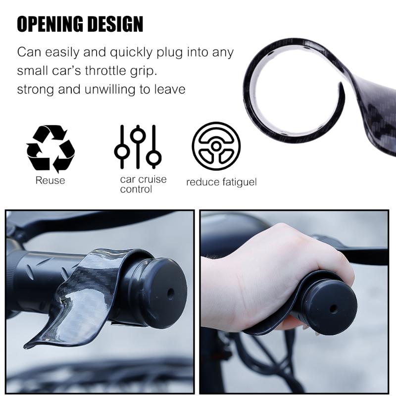 Moto Accelerator Booster Bike Grip Assistant Противоскользящий полирующий инструмент для защиты рук, чтобы снять усталость деталей мотоцикла