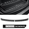 24 Cybertruck Front Spare Slit-bar TPE Protection Panel Collision Decoration Automotive Accessories Car Avoidance L4Y1