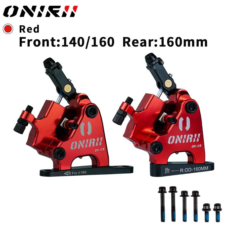 ONIRII Гидравлические дисковые тормозные суппорты с тросовым приводом Flat Mount Масляный дисковый тормоз для шоссейного велосипеда, гравийного велосипеда Новый