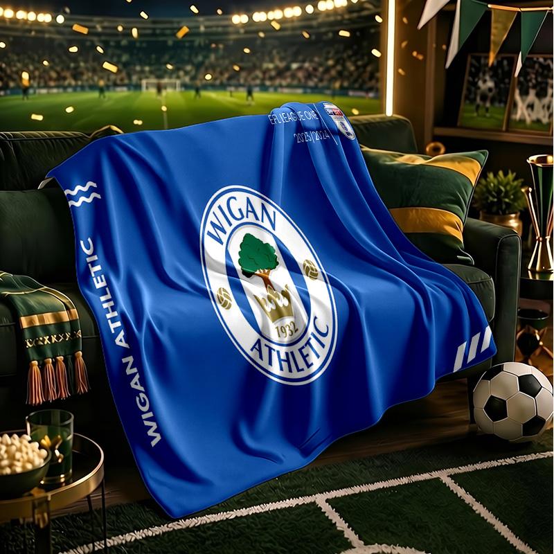 Athletic League Throws Blanket Flannel Blankets Plush for Couch Bed Gifts for Men Women Travel picnic blanket Christmas fan gifts